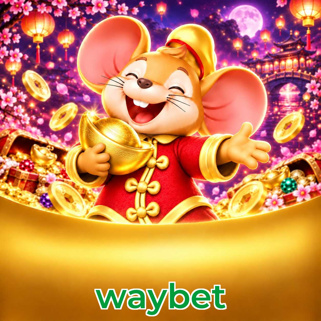 waybet Logo - Bônus com Rollover Justo